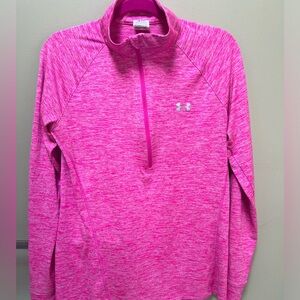 Pink underarmor long sleeve